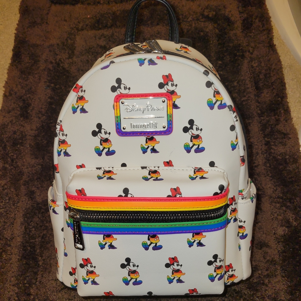 Mickey & Minnie Mouse mini backpack Rainbow Edition
